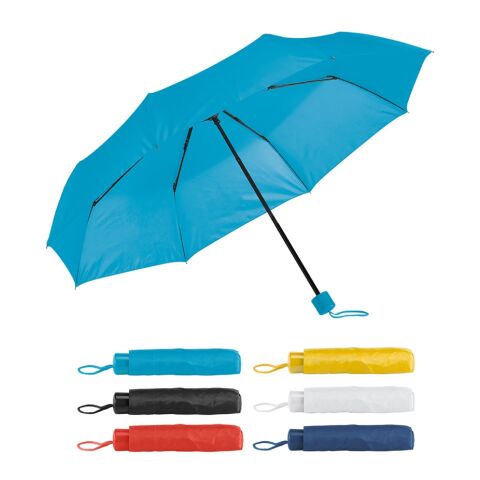 MARIA. Parapluie pliant en polyester 190T Noir | sans marquage