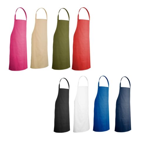 CUMIN. Tablier en coton sergé (twill), 180 g/m² Rose | sans marquage