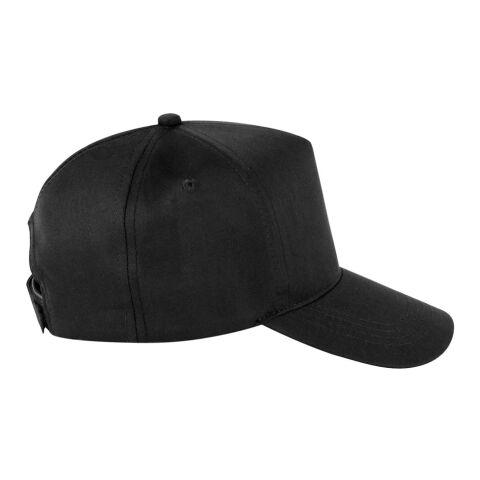 BENEDICT. Casquette en polyester recyclé (100% rPET) Noir | sans marquage
