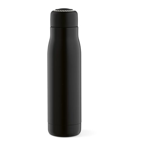 Bouteille / Gourde Lena Acier inoxydable recyclé 570 ml Noir | sans marquage