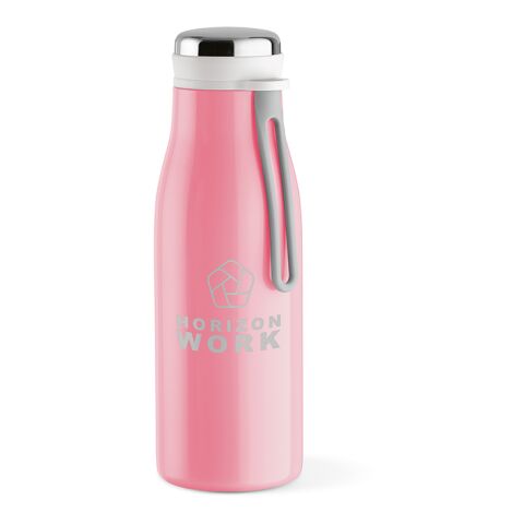 Bouteille / Gourde Arkansas 350 Acier inoxydable recyclé 400 ml Rose clair | sans marquage
