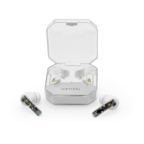 Ecouteurs Ghostbuds ABS recyclé 400 mAh Blanc | sans marquage