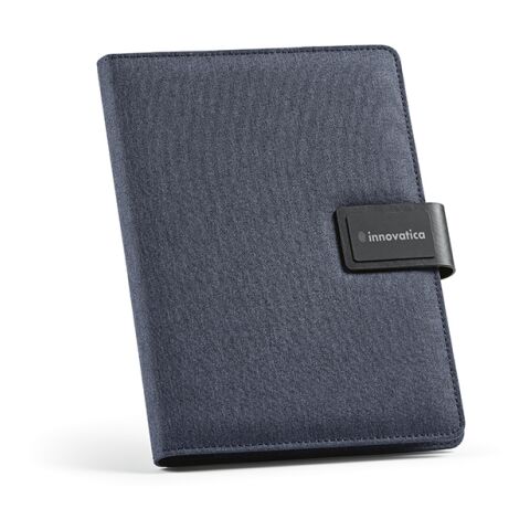 Conférencier A5 Tolstoy rPET 70 g/m Bleu royal | sans marquage