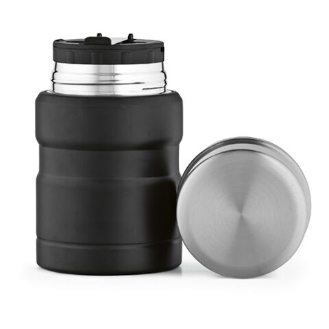 Thermos Dali Acier inoxydable recyclé 570 ml Noir | sans marquage