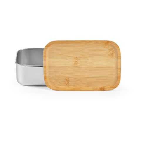 Lunch Box Warhol en bambou 740 ml Argent | sans marquage