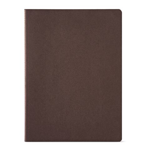 Bloc-notes Bronte A4 Papier recyclé 70 gsm marron | sans marquage