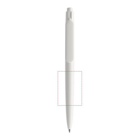 Prodir DS11 stylo à bille à poussoir mat blanc | non disponible | non disponible | sans marquage
