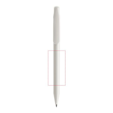 Prodir DS1 stylo à bille twist poli blanc | non disponible | non disponible | sans marquage | Poli