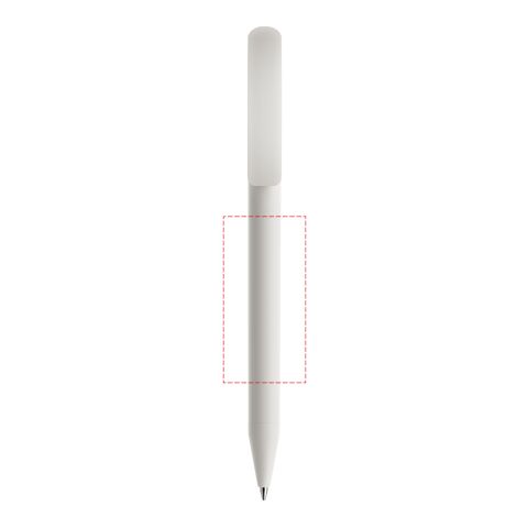 Prodir DS3 stylo à bille twist mat blanc | non disponible | non disponible | sans marquage | mat