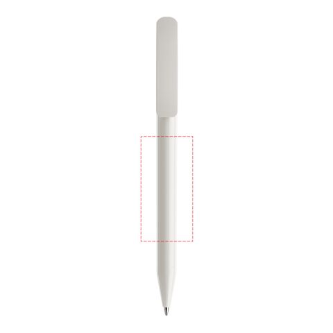 Prodir DS3 stylo à bille twist poli blanc | non disponible | non disponible | sans marquage | Poli