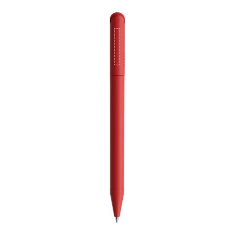 Prodir DS3 stylo à bille twist Soft Touch rougefoncé | non disponible | sans marquage | sans marquage