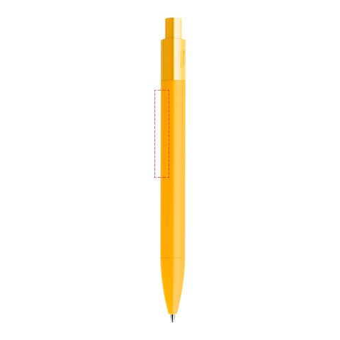 Prodir DS4 stylo à bille à poussoir Soft Touch jaune | non disponible | sans marquage | sans marquage
