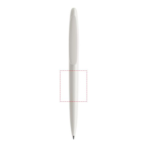 Prodir DS5 stylo à bille twist poli blanc | non disponible | non disponible | sans marquage | Poli