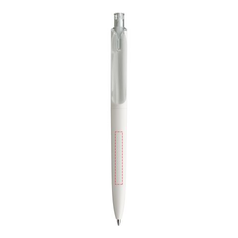 Prodir DS8 stylo à bille à poussoir mat blanc | non disponible | non disponible | sans marquage