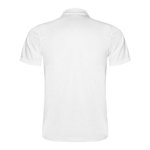 Polo sport Monzha à manches courtes pour enfant Standard | Blanc | 8 | sans marquage | non disponible | non disponible | non disponible