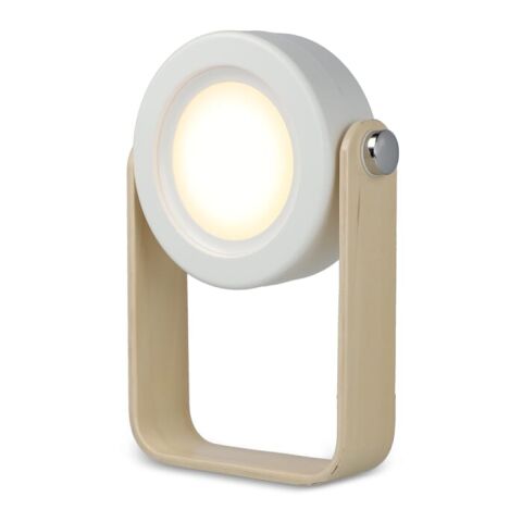 Lampe LED multifonctionnelle Coollux avec poignée en bambou Blanc | sans marquage | non disponible | non disponible
