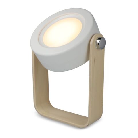 Lampe LED multifonctionnelle Coollux avec poignée en bambou Blanc | sans marquage | non disponible | non disponible