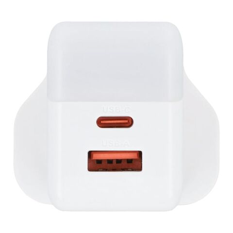 Adaptateur secteur Xoopar ICE-G 65 W GaN avec prise britannique Blanc | sans marquage | non disponible | non disponible