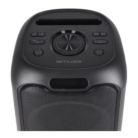 M-1803 | Enceinte de fête Muse avec microphone 150W Noir