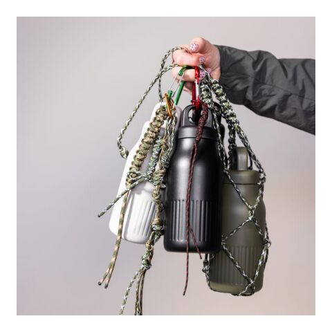 Sagaform Bouteille Truls en acier avec bouchon à clic pratique (recyclé) 500 ml Noir | sans marquage | non disponible | non disponible