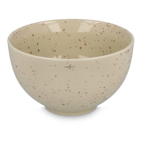 Sagaform Ditte Ensemble de bols en céramique 12 cm Beige