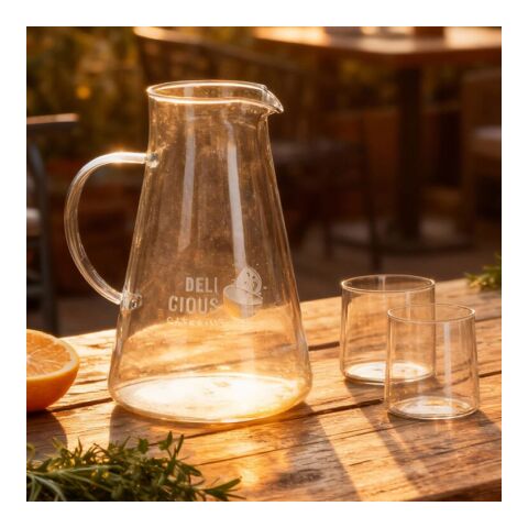 Carafe InSideOut Elin avec 2 verres Transparent | sans marquage | non disponible | non disponible