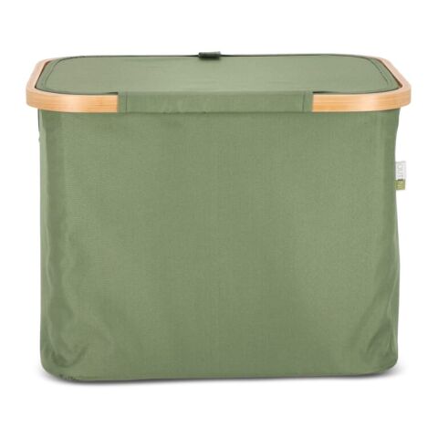 Panier pliant InSideOut avec couvercle Sogne 40.5 x 33 x 30cm Vert olive | sans marquage | non disponible | non disponible