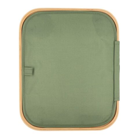 Panier pliant InSideOut avec couvercle Sogne 40.5 x 33 x 42cm Vert olive