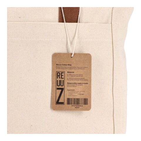 Sac carrier Canvas InSideOut Reuuz 33 x 42 x 10 cm Ecru | sans marquage | non disponible | non disponible