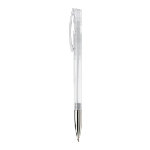 Stylo Nash Transparent Blanc-Blanc