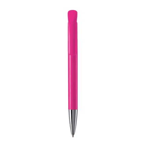 Stylo bille Atlas, couleurs opaques et pointe métal Rose | Sérigraphie 1 couleur | à 270 degrés du clip | 50 mm x 25 mm | non disponible