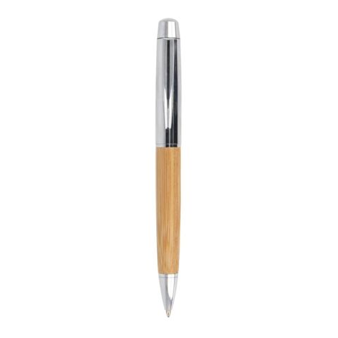 Stylo-bille en métal bambou dans un tube Nature
