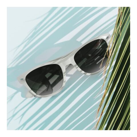 Lunettes de soleil Justin UV400 Blanc