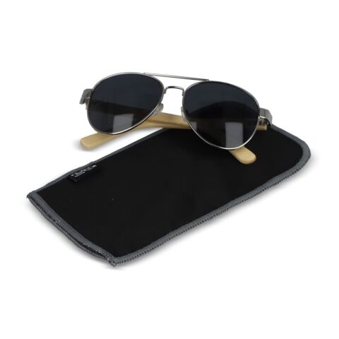 Etui à lunettes en mircrofibre R-PET Noir | sans marquage | non disponible | non disponible | non disponible