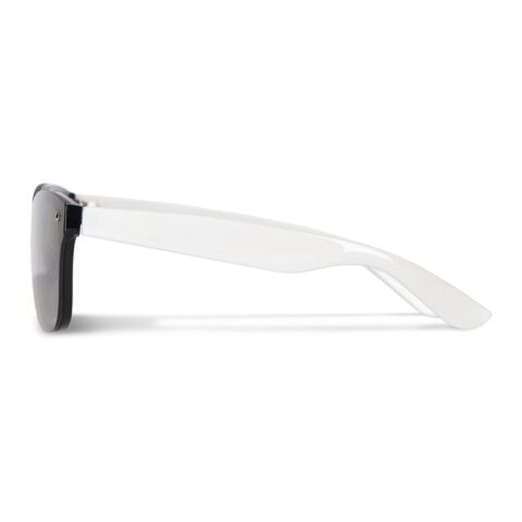 Lunettes de soleil Justin R-PC avec uni-lentilles miroir UV400 Blanc | sans marquage | non disponible | non disponible