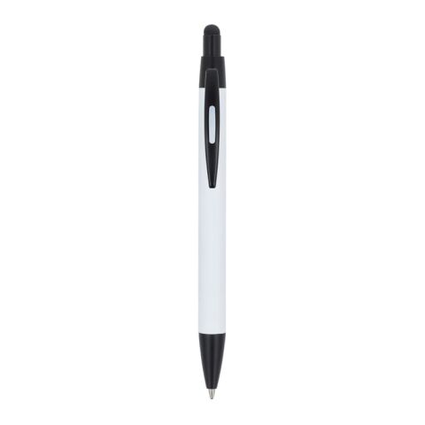 Stylo à bille Alaska softtouch avec stylet R-AL Blanc | sans marquage | non disponible | non disponible