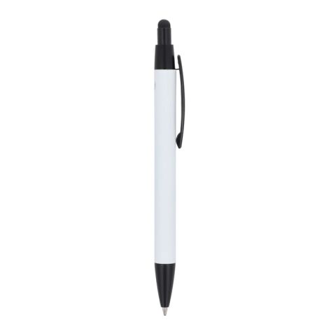 Stylo à bille Alaska softtouch avec stylet R-AL Blanc | sans marquage | non disponible | non disponible
