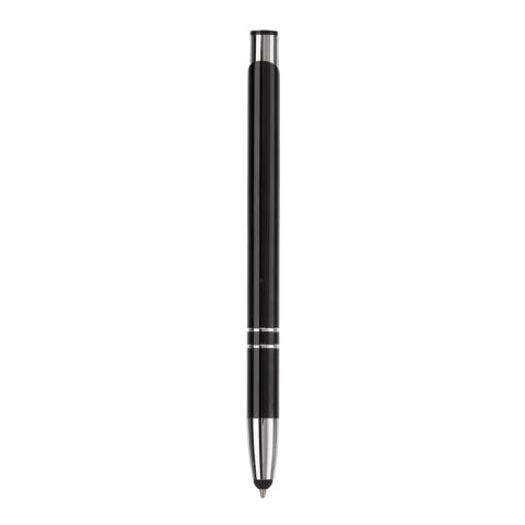 Stylo stylet Alicante Noir | Gravure | dans le prolongement du clip | 30 mm x 6 mm | non disponible