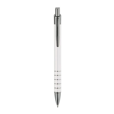 Stylo Talagante 5 anneaux Blanc | Tampographie 1 couleur | à 90 degrés du clip | 50 mm x 8 mm | non disponible
