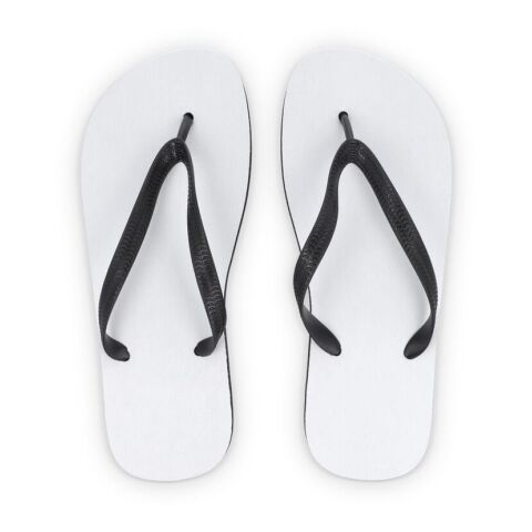 Tongs taille XL 43/46 sublimation Blanc