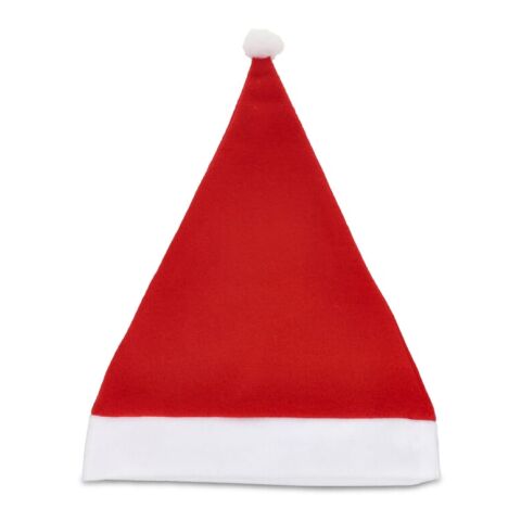 Bonnet de Noël en flanelle Rouge / blanc | sans marquage | non disponible | non disponible