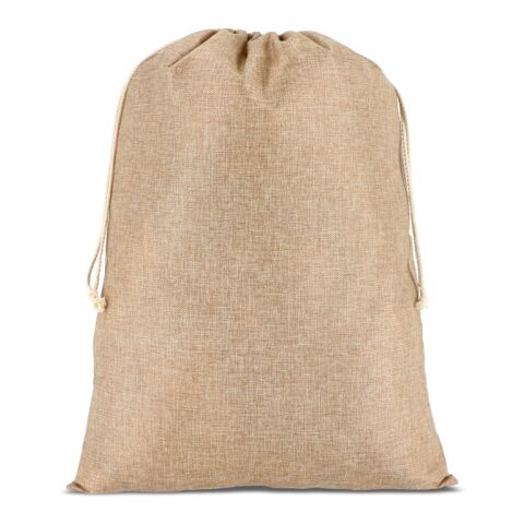 Sac cadeau en jute 50x70cm Nature | sans marquage | non disponible | non disponible