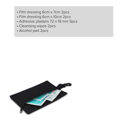 Trousse de premiers secours 13 pièces Denali Noir | sans marquage | non disponible | non disponible
