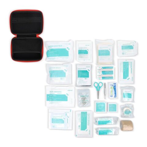 Trousse de premiers secours 40 pièces Andes Rouge / blanc | sans marquage | non disponible | non disponible
