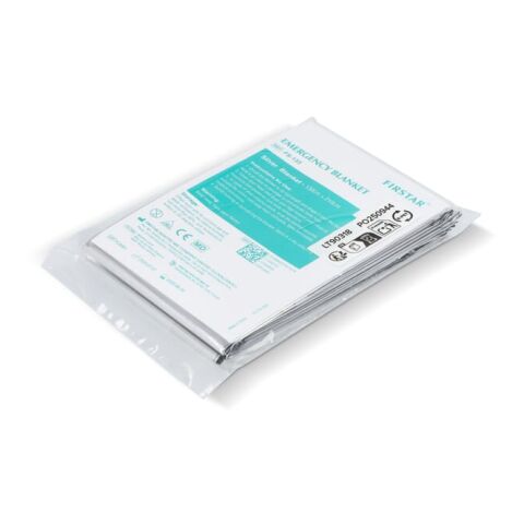 Couverture de premiers secours d'urgence 130 x 210 cm Argent | sans marquage | non disponible | non disponible