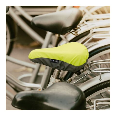 R-PET Housse de selle réfléchissant Jaune | sans marquage | non disponible | non disponible
