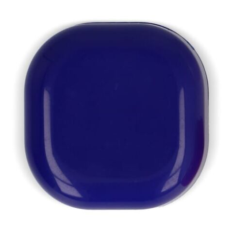 Baume à lèvres cubique en ABS recyclé Bleu / Blanc