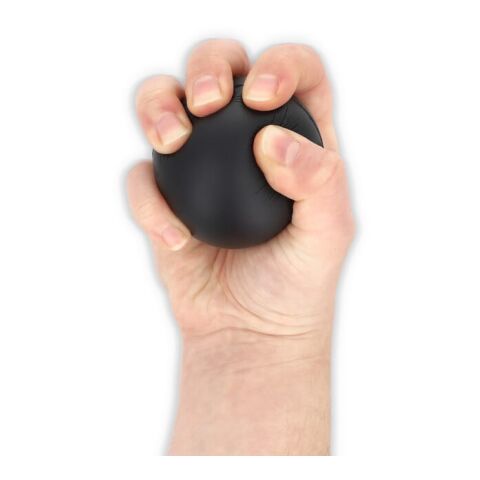 Balle anti-stress Noir | sans marquage | non disponible | non disponible