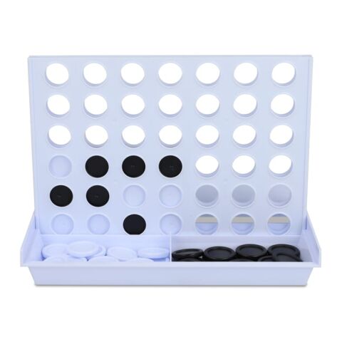 Jeu de puissance 4 en matériaux recyclés Blanc | sans marquage | non disponible | non disponible | non disponible