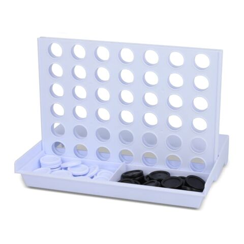 Jeu de puissance 4 en matériaux recyclés Blanc | sans marquage | non disponible | non disponible | non disponible